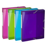 Exacompta Archivbox Iderama PP A4 R40mm sort.