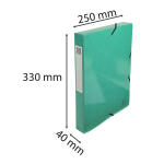 Exacompta Archivbox Iderama 40mm dunkelgrün