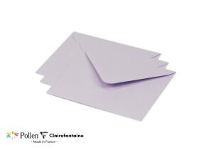 Clairefontaine UmschlPollen 125x138 glycinienblau
