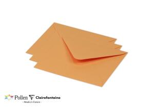 Clairefontaine UmschlPollen 125x138 clementine