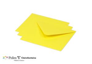 Clairefontaine Umschlag Pollen 125x138 120g sonne