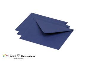 Clairefontaine UmschlPollen 125x138 nachtblau