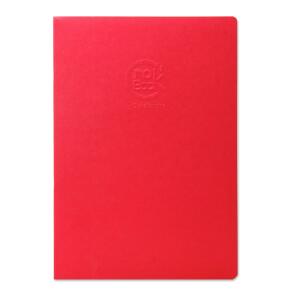 Clairefontaine CrokBook 17x22 hoch 90g 24Bl rot