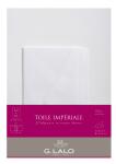 Herbin Set 10Bl+5Umschl A4 Toile weiss