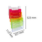 Exacompta Wandprospekthalter A4 quer