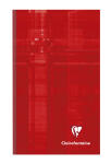 Clairefontaine Kladde 11x17 kariert 96Bl