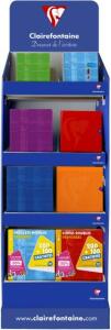 Clairefontaine Display CLFT leer Karton 4 Fächer