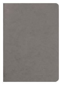 Clairefontaine Heft AgeBag A5 Leinen bl 48Bl grau