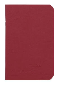 Clairefontaine Heft AgeBag 9x14 48Bl uni rot