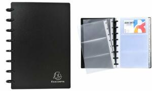 Exacompta Visitenkartenbuch 120 Karten 16x21