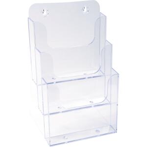 Exacompta Prospekthalter A5 3F Pres. glasklar