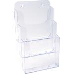 Exacompta Prospekthalter A5 3F Pres. glasklar