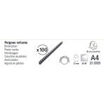 Exacompta 100 plast. binderücken 12mm A4 blau