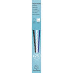 Exacompta 25 plast. binderücken 6mm A4 sw
