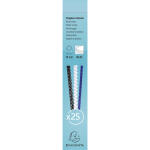 Exacompta 25 plast. binderücken 10mm A4 weiß