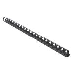 Exacompta 25 plast. binderücken 16mm A4 schw.