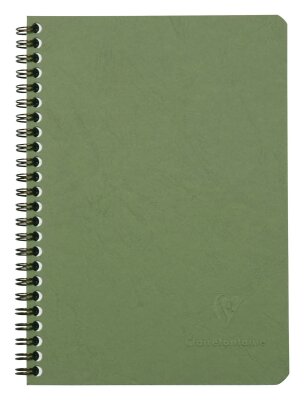 Clairefontaine Spiralbuch AgeBag A5 kar 50Bl gn