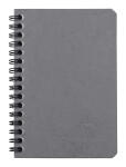 Clairefontaine Spiralbuch 9x14 Agebag kar 50Bl gr