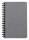 Clairefontaine Spiralbuch 11x17 Agebag lin 60Bl gr