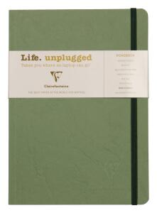 Clairefontaine Notizheft AgeBag A5 64Bl kar gr