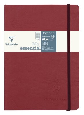 Clairefontaine Notizbuch AgeBag MyEss A5 96Bl kar rt