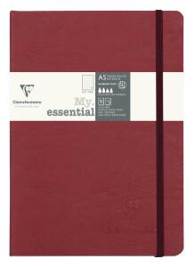Clairefontaine Notizbuch AgeBag MyEss A5 96Bl dot rot