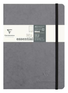 Clairefontaine Notizbuch AgeBag MyEss A5 96Bl dot grau