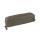 Clairefontaine Schlamperm Leder 21x4x6 grau