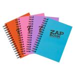 Clairefontaine Zap Book Spirale A5 80g 160Bl sort