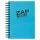 Clairefontaine Zap Book Spirale A5 80g 160Bl sort