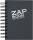 Clairefontaine ZapBook Spirale schwarz A6 80g 160Bl