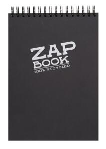 Clairefontaine ZapBook Spiral A4 160Bl 80g sw