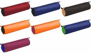 Clairefontaine Schlamperm Leder Ø5,5x21cm bl/gr
