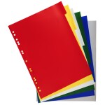 Exacompta Register A4+ PP blanco 6Tlg 120mµ