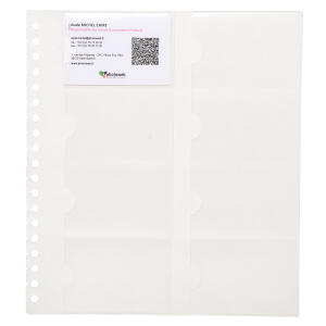 Exacompta Pk 10 Hüllen für Exacard 75234E