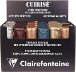Clairefontaine Displ 24 Schlamper PerlmLeder 5sort