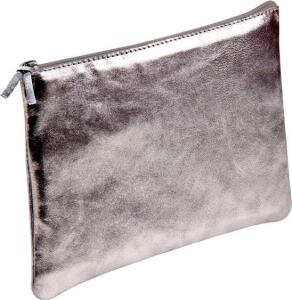 Clairefontaine Schlamperm PerlLeder 11x22 silber