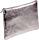Clairefontaine Schlamperm PerlLeder 11x22 silber