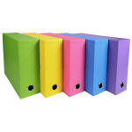 Exacompta Transferbox R 90mm Salsa sort