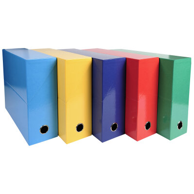 Exacompta Transferbox Iderama 90mm sortierte Farben 1 Stück