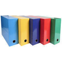 Exacompta Transferbox Iderama 90mm sortierte Farben 1...
