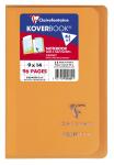 Clairefontaine Koverbook 9X14 trans kariert 48Bl sort
