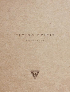 Clairefontaine Flying S. Skizzenheft braun A6 50Bl