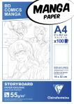 Clairefontaine Manga Storyboard A4 100Bl 55g