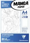 Clairefontaine Manga Storyboard A4 100Bl 55g