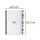 Exacompta Register A4 A-Z 20tlg PP farb Tabs