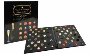 Exacompta Album für 64 Champagnerdeckel