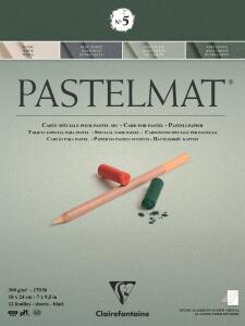 Clairefontaine Pastelmat N°5 18x24cm 360g 12Bl