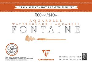 Clairefontaine Fontaine 4xgel heis 300g 20Bl 18x26