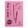 Clairefontaine Skizzenblock Dot Grid A5 90g 80Bl pink
